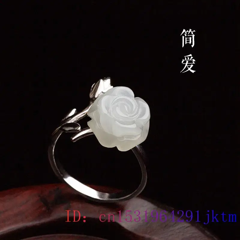 Yeşim gül yüzük takı çin kadın - Rings incelemesi ve fiyatı