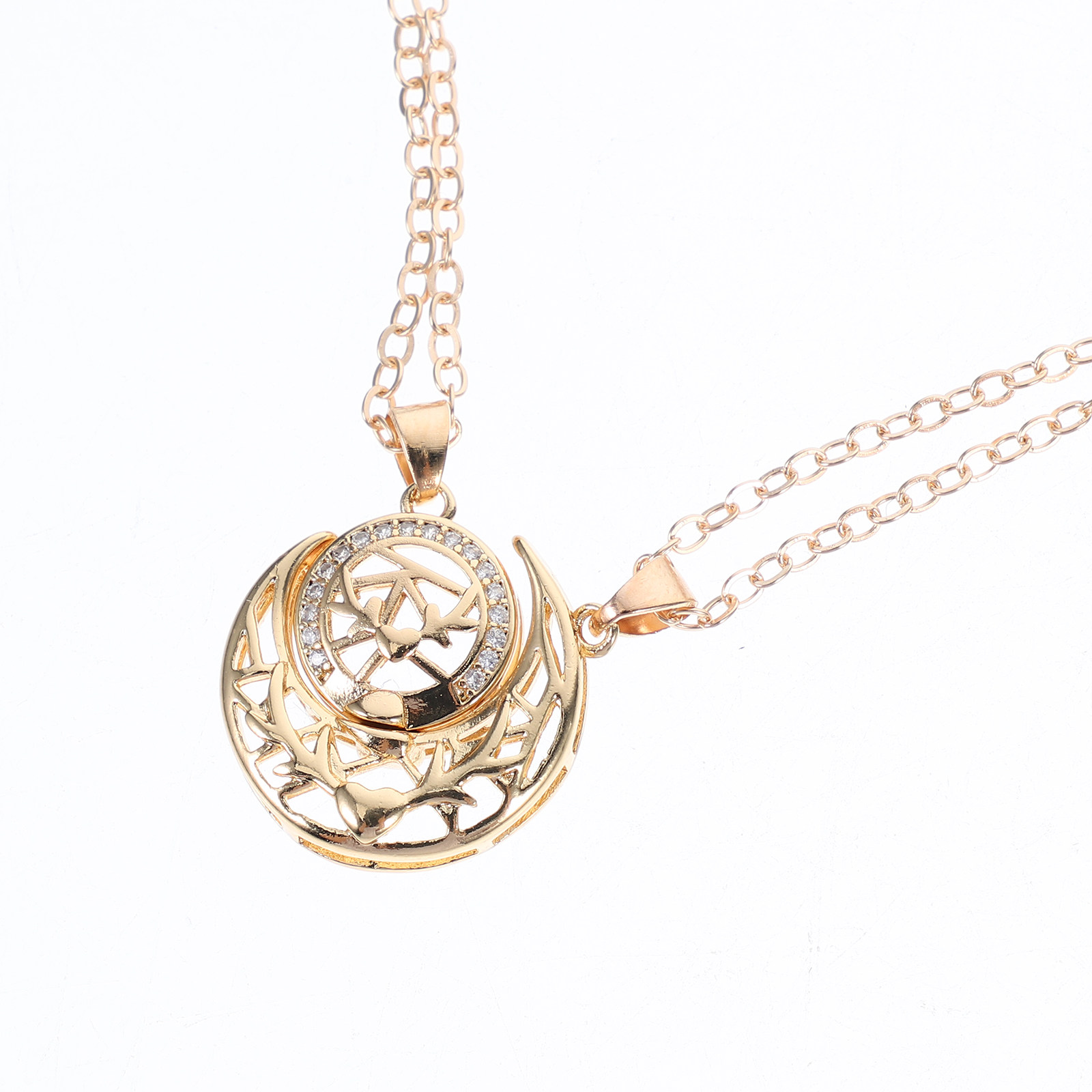 Çiftler için 1 Çift Güneş Ay K - Magnetic Couple Matching Necklaces incelemesi ve fiyatı