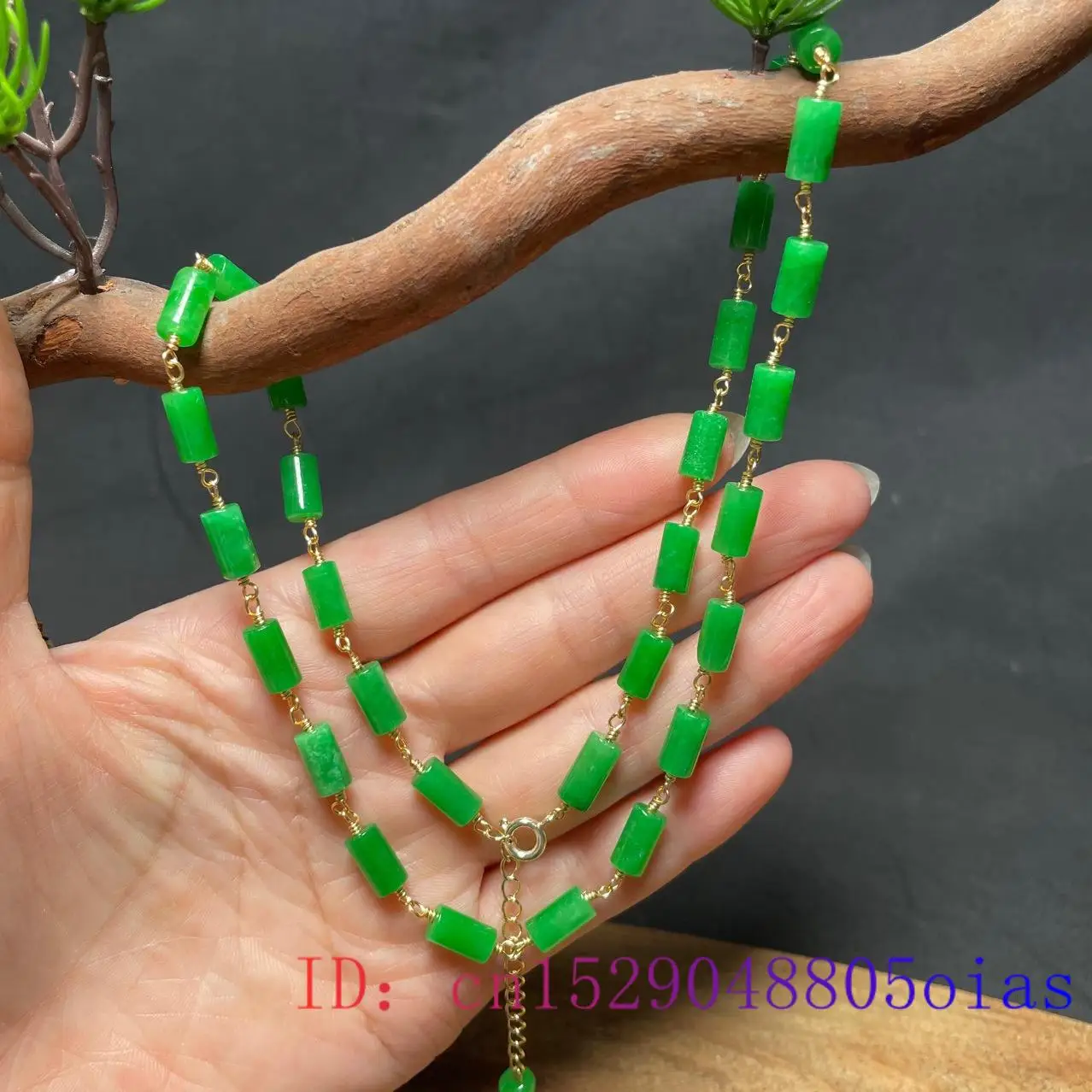 Yeşil Yeşim Boncuklu Kolye Vin - Necklaces incelemesi ve fiyatı