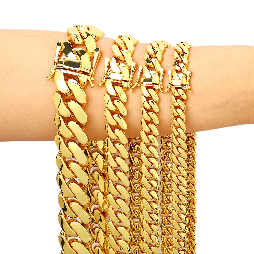 Toptan 10mm/12mm/15mm/20mm Pir - Cuban Link Chain 12Mm incelemesi ve fiyatı