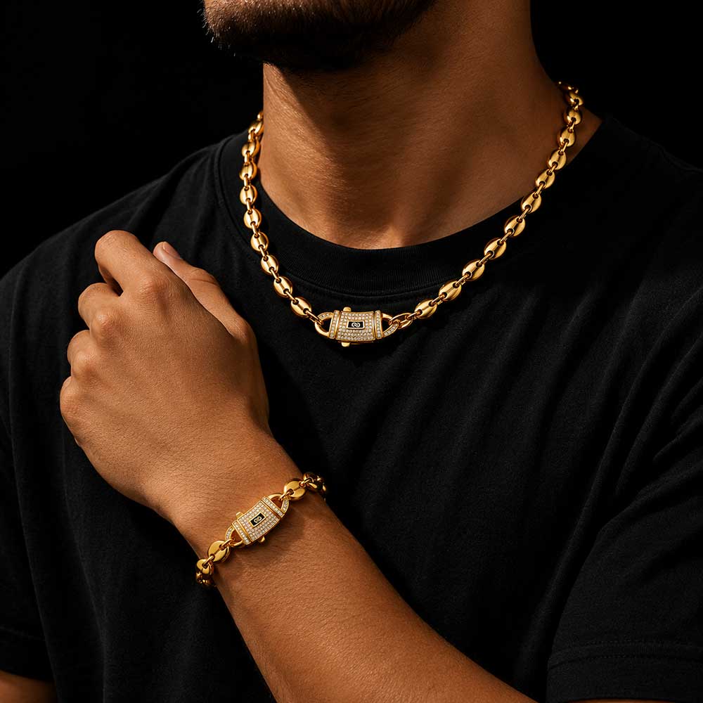HHIOK Hip Hop Takı 8Mm/10Mm/12 - Cuban Link Chain 12Mm incelemesi ve fiyatı
