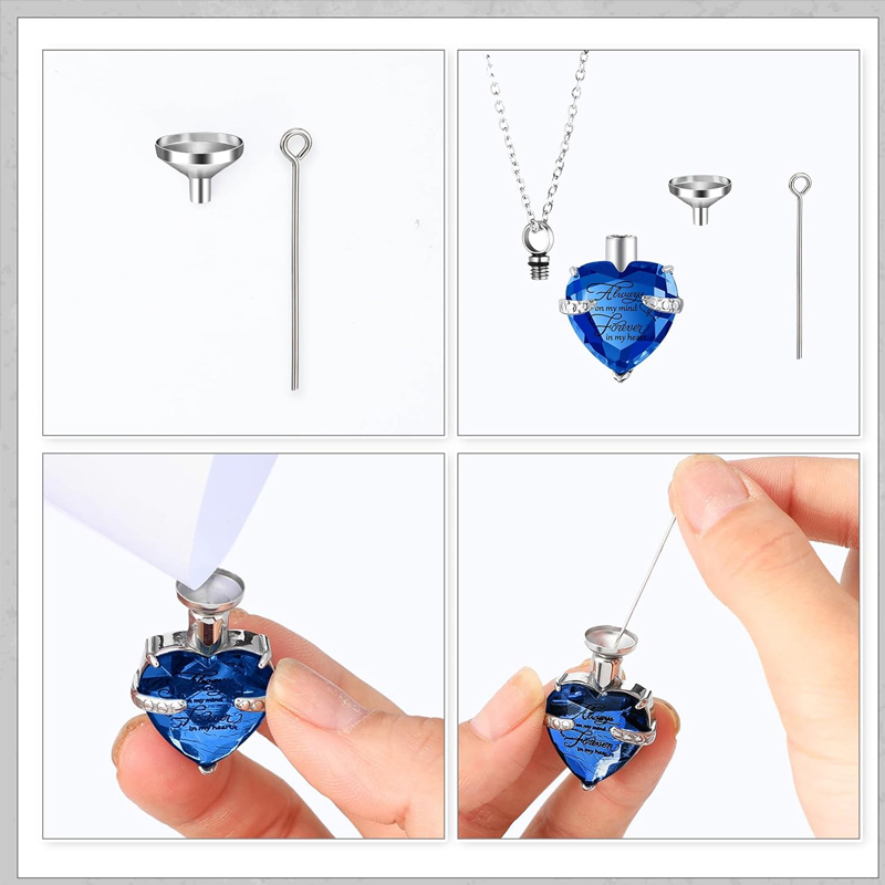 3 Farklı Stilde Külleri Saklam - Heart Locket Necklace Photo incelemesi ve fiyatı