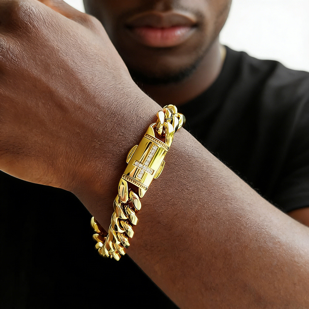 ESKEEM Toptan 12mm Küba Bağlan - Cuban Link Chain 12Mm incelemesi ve fiyatı
